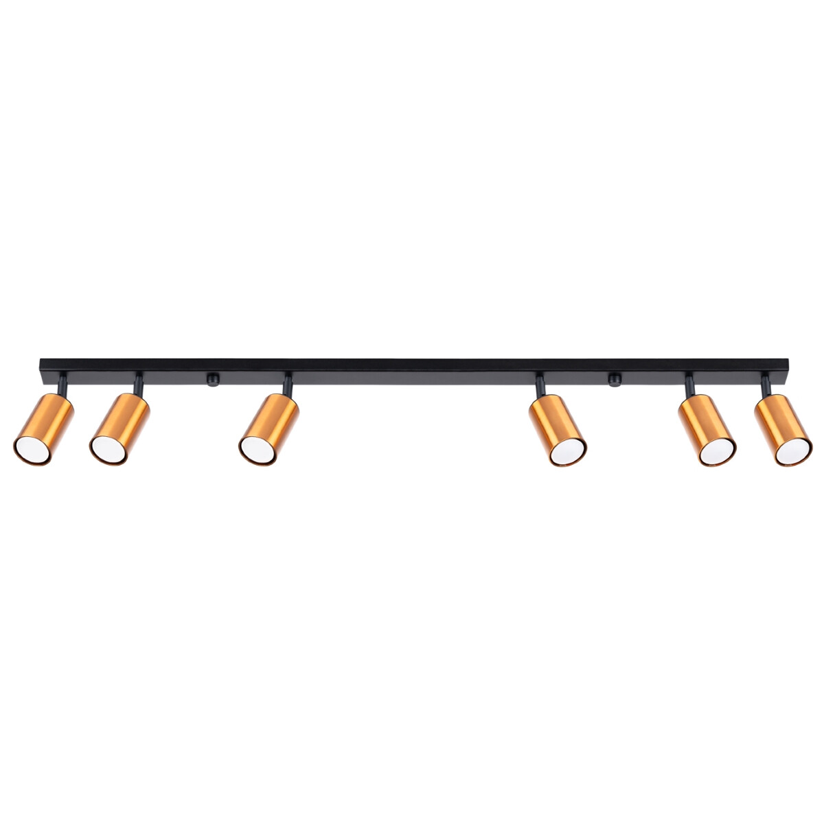 Sollux SL.1380 Plafond WINX 6L schwarz/kupfer