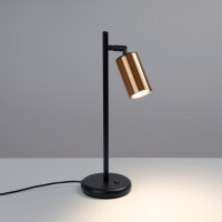 Sollux SL.1381 Tischlampe WINX schwarz/kupfer 3
