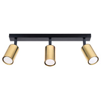 Sollux SL.1384 Plafond WINX 3 schwarz/go gallery