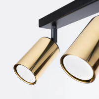 Sollux SL.1384 Plafond WINX 3 schwarz/gold 6