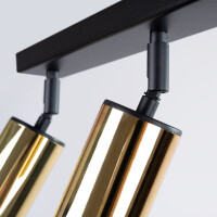 Sollux SL.1384 Plafond WINX 3 schwarz/gold 7