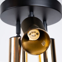 Sollux SL.1385 Plafond WINX 3P schwarz/gold 5
