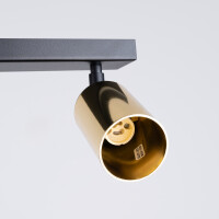 Sollux SL.1388 Plafond WINX 6L schwarz/gold 5
