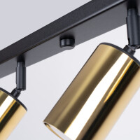 Sollux SL.1388 Plafond WINX 6L schwarz/gold 7