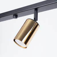 Sollux SL.1388 Plafond WINX 6L schwarz/gold 8