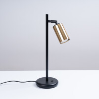 Sollux SL.1389 Tischlampe WINX schwarz/gold 2
