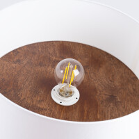 Sollux SL.1392 Plafond TELESTO Weiß/Dunkelbraun 6