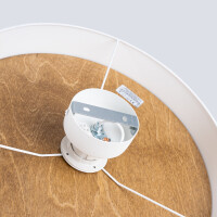 Sollux SL.1393 Plafond TELESTO Weiß/Hellbraun 4