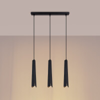 Sollux SL.1402 Hängeleuchte PRYSM 3L schwarz 3