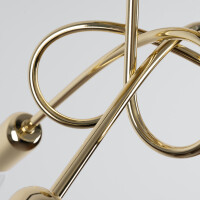 Sollux SL.1437 Kronleuchter LOOP 3 glänzend gold 4