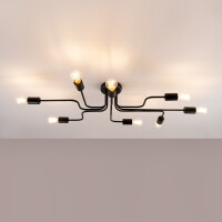 Sollux SL.1448 Kronleuchter VECTOR 8 schwarz 3