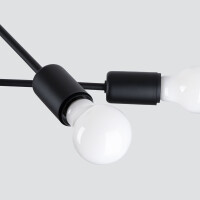 Sollux SL.1451 Kronleuchter NORAH 4 schwarz 4