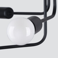 Sollux SL.1452 Kronleuchter NORAH 6 schwarz 4