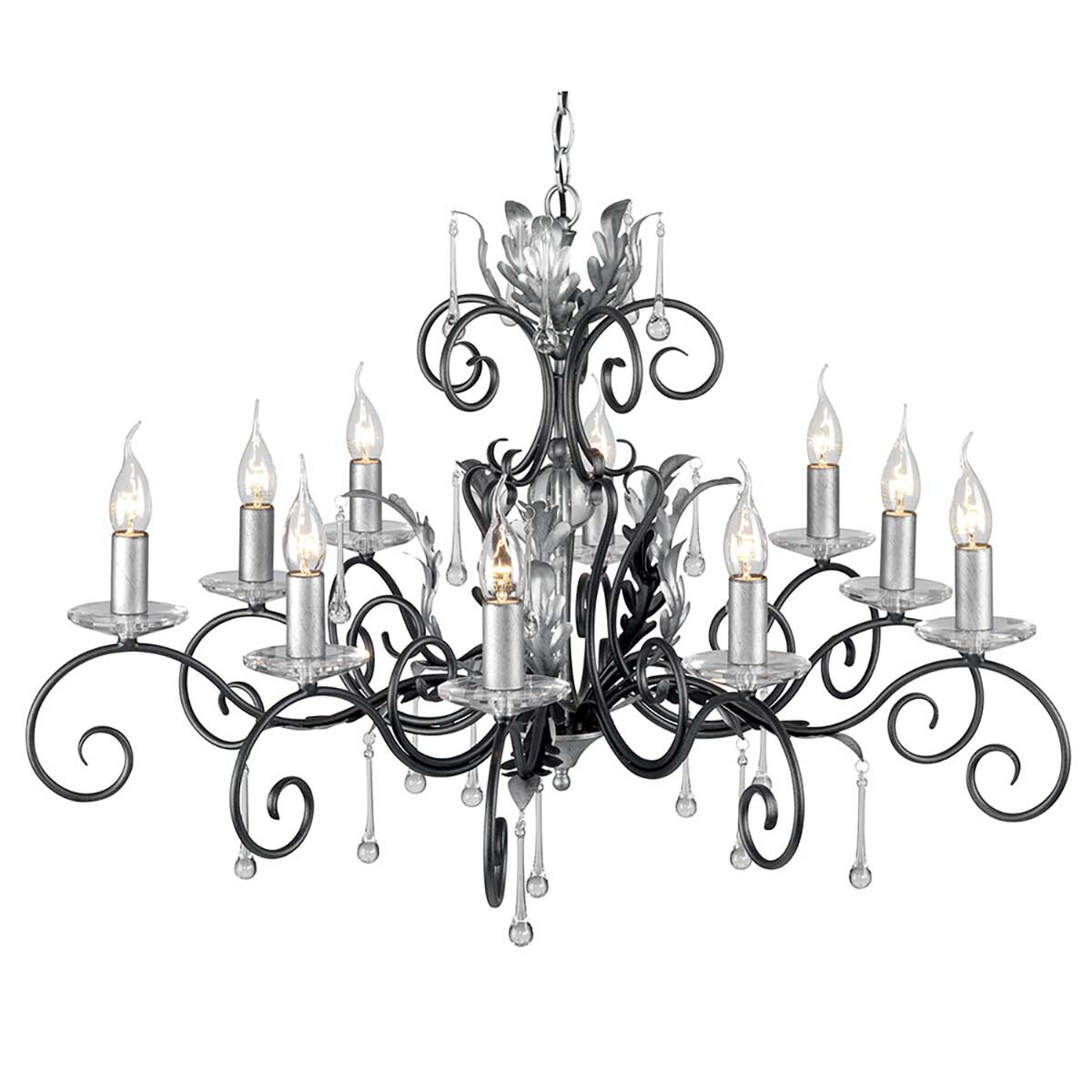 Elstead Lighting Kronleuchter Amarilli 10xE14 H:60 Ø:90