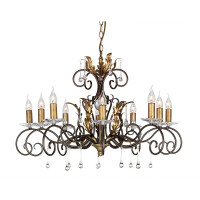 Elstead Elstead Lighting Kronleuchter Amarilli 10xE14...