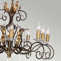 Elstead Elstead Lighting Kronleuchter Amarilli 10xE14  H:60 