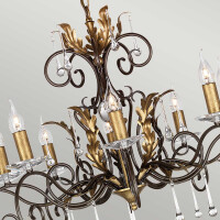 Elstead Lighting Kronleuchter Amarilli 10xE14  H:60 Ø