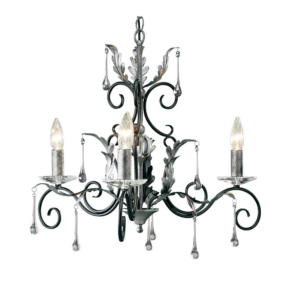 Elstead Lighting Kronleuchter Amarilli 3xE14 H:61 Ø:65