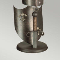 Elstead Elstead Lighting Tischleuchte Crusader 1xGX53  H:70 