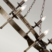 Elstead Elstead Lighting Kronleuchter Cromwell 12xE14  H:82 