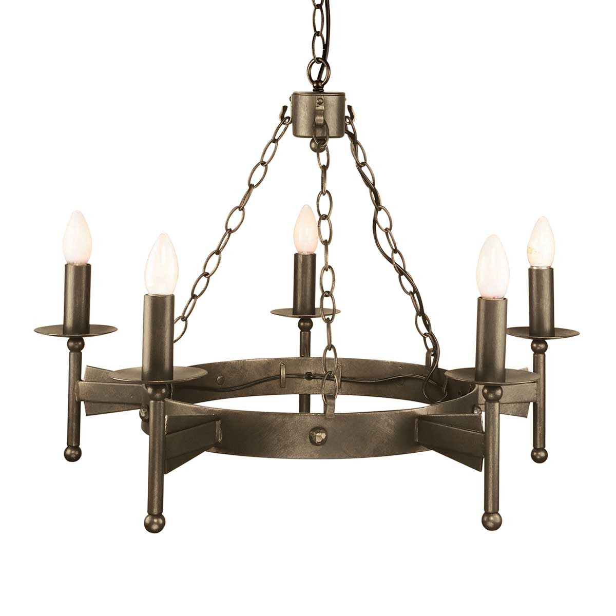 Elstead Lighting Kronleuchter Cromwell 5xE14 H:51 Ø:67