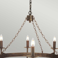 Elstead Elstead Lighting Kronleuchter Cromwell 8xE14  H:54 &