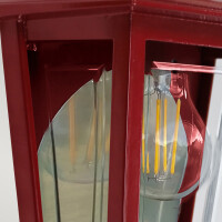 Elstead Lighting Deco Lane AußenwandleuchteE27 Rot  IP