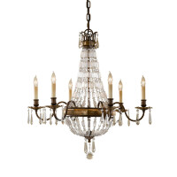 Feiss Kronleuchter Bellini 6xE14  H:74 &Oslash;:68,6