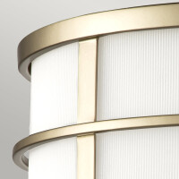 Feiss Fusion DeckenleuchteE27 Lackiertes Naturmessing 2