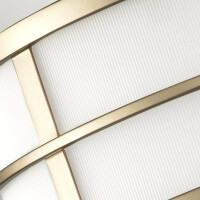 Feiss Fusion DeckenleuchteE27 Lackiertes Naturmessing 5