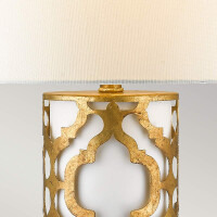 Gilded Nola Tischleuchte Arabella 1xE27  H:69,6 5