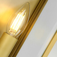Elstead Lighting Wegeleuchte Holborn E14 40W IP44 Messing, k