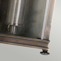 Elstead Lighting Deckenleuchte Holborn 1xE14 Bronze dunkel H