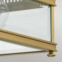 Elstead Lighting Holborn DeckenleuchteE27 Gebürstetes M