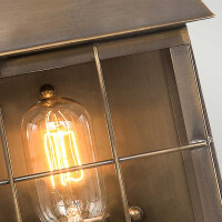 Elstead Elstead Lighting Wandleuchte Hyde Park 1xE27 Messing