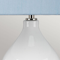 Elstead Elstead Lighting ISLA Tischlampe E27 Poliertes Nicke