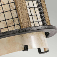 Kichler Wandleuchte Ahrendale 1xE14  H:25,4 L:9,5 B:19,1 3