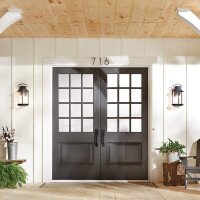 Kichler Wandleuchte Ashland Bay 1xE27  H:40,4 L:24,4 B:22,4 