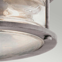 Kichler Deckenleuchte Ashland Bay 1xE27  H:15,2 Ø:30,