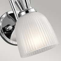 Kichler Wandleuchte Cora 1xG9  H:24,1 L:17,2 B:12,7 IP44 300