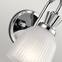 Kichler Wandleuchte Cora 1xG9  H:24,1 L:17,2 B:12,7 IP44 300