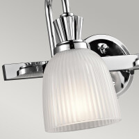 Kichler Wandleuchte Cora 2xG9  H:24,1 L:18,6 B:40,6 IP44 300