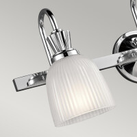 Kichler Wandleuchte Cora 3xG9  H:24,1 L:18,6 B:61 IP44 3000K