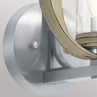 Kichler Wandleuchte Grand Bank E14 40W IP44 Aluminium, Glas 