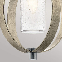 Kichler Hängeleuchte Grand Bank E27 60W IP44 Aluminium,