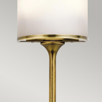 Kichler Wandleuchte/Badezimmerleuchte Mona 2xG9 Natural Mess
