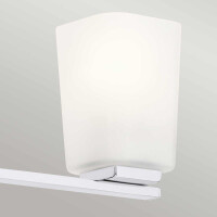 Kichler Badezimmerleuchte Roehm G9 LED 3.5W IP44 Stahl, Zink