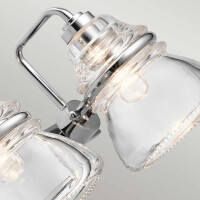 Kichler Badezimmerleuchte Talland G9 LED 3.5W IP44 Stahl, Gl