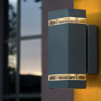 Elstead Lighting Wandleuchte Jannik 2xLED-Platine Up & D