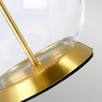 Elstead Elstead Lighting Tischleuchte Orb E27 60W Glas, Stah